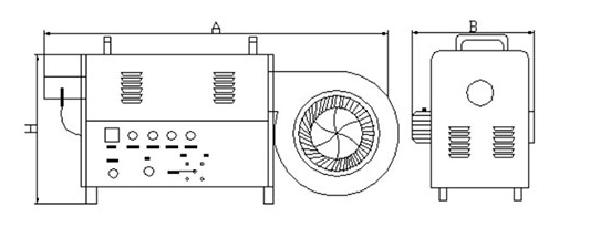 循环热风尺寸图